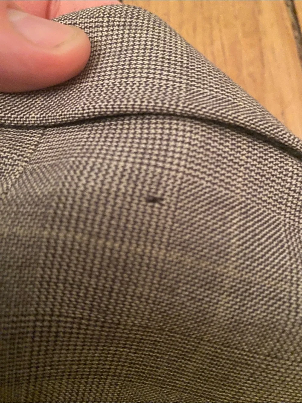 Classic Double-Breasted Men's Suit Blazer and Trousers - Gray 41/42R